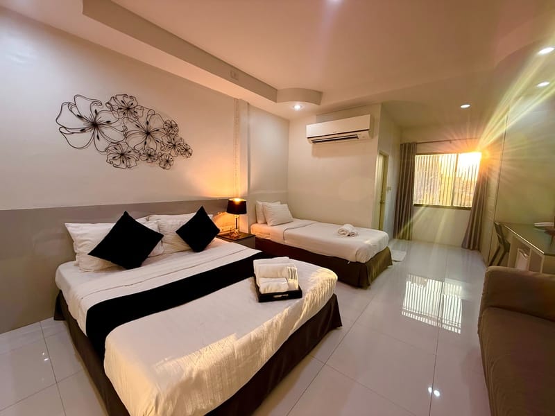 ห้องดีลักซ์ ทริปเปิล Delux Triple